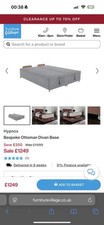 Hypnos superstorage divan for sale  KINGSTON UPON THAMES