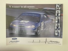 BTCC 1998 FORD MONDEO RACING WILL HOY 1º POSTER SILVERSTONE 57cm x 42cm comprar usado BTCC 1998 FORD MONDEO RACING WILL HOY 1º POSTER SILVERSTONE 57cm x 42cm comprar usado  Enviando para Brazil