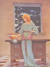 Waterbearer maxfield parrish for sale  HASTINGS