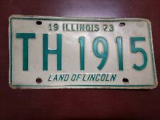 1973 illinois plate license for sale  Hickory Hills