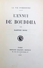 Bouddhisme ennui bouddha d'occasion  Abondant