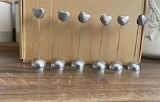 Silver coloured heart for sale  MARLBOROUGH