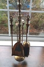 Vintage brass fireside for sale  BIRMINGHAM