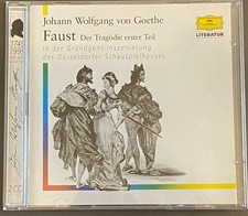 Hörbuch faust goethe gebraucht kaufen  Essen