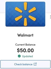 Walmart digital gift for sale  Yoakum