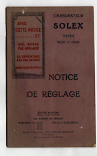 Neuilly seine carburetor d'occasion  Expédié en Belgium