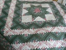 Vintage patchwork quilt for sale  WORTHING