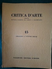 1956 critica arte usato  Marino
