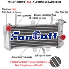 Motorcycle aluminium radiator for sale  CANNOCK
