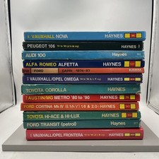 Haynes car manuals for sale  STEVENAGE