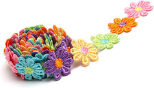 Yard 25mm blumen gebraucht kaufen  Mettenheim