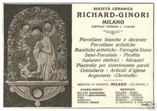 Pubblicita 1925 richard usato  Biella