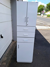 Badschrank weiß hochglanz gebraucht kaufen  Gerbrunn