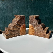 Vintage bookends hardwood for sale  Evergreen