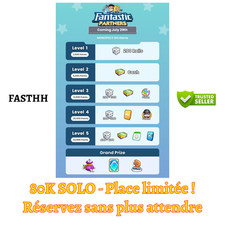 Monopoly_Go - EVENT  Fantastic partners - 80K SOLO FANTASTIQUE, używany na sprzedaż  Wysyłka do Poland