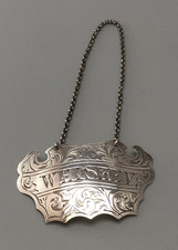 Victorian silver wine for sale  STROUD