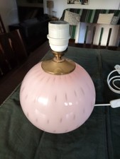 Lampada tavolo rosa usato  Erice