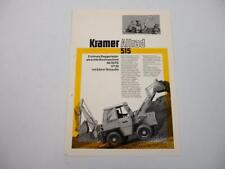 Prospekt kramer allrad gebraucht kaufen  Merseburg