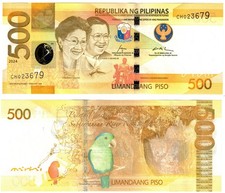 Usado, 2024 Filipinas Nota P234 500 Piso UNC sem Tátil Ampliada à esquerda 500 comprar usado  Enviando para Brazil