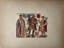 n/a / 1890s relief die-cut of Henry VII Henry VIII and Edward VI segunda mano  Embacar hacia Mexico