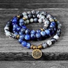 108 mala sodalite for sale  Elk Grove
