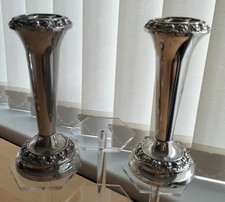 Pair vintage silver for sale  MORECAMBE