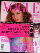 Vogue august 1998 for sale  ROTHERHAM