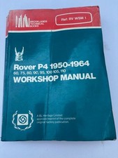 Rover workshop manual. for sale  FILEY