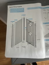 Shower screen bifold for sale  LIVERPOOL