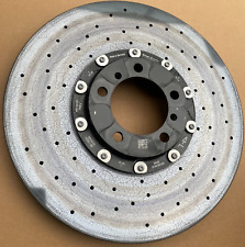 Usado, Porsche 9J1 Taycan Front LEFT DRIVER SIDE BRAKE DISC ROTOR PCCB OEM 9J1615301D comprar usado  Enviando para Brazil