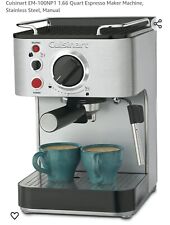 Máquina de café expresso Cuisinart EM-100NP1 + moedor de rebarba de castanha Timemore pouco usado comprar usado  Enviando para Brazil