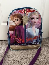 Mochila Disney Frozen Kids - Azul e Dourada comprar usado  Enviando para Brazil