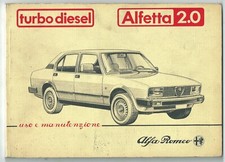 uso manutenzione alfetta usato uso manutenzione alfetta usato Boves