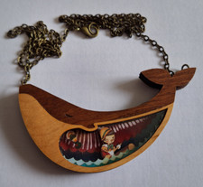 Pinocchio halskette holz gebraucht kaufen  Roth