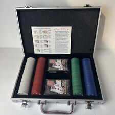 Poker chip set for sale  Drain