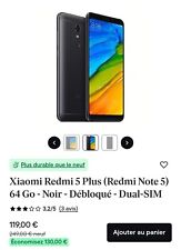 Xiaomi redmi 64go d'occasion  Garéoult