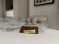 Vintage glass ship for sale  Shipping to Ireland