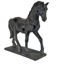 Polyresin cracked horse for sale  San Jose