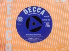 Tommy steele marriage for sale  BERKHAMSTED