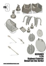 Conjunto de detalhes externos Stalwart impressão 3D ITA3 1/35 para Airfix, usado comprar usado  Enviando para Brazil