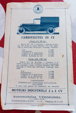 Brochure commerciale ancienne d'occasion  Lamalou-les-Bains
