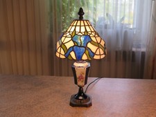 Tiffany tischlampe iris gebraucht kaufen  Berlin