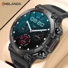 Usado, MELANDA 3.5cm HD Bluetooth Llamadas Smartwatch Men SPORTS Rastreador Fitness T comprar usado  Enviando para Brazil