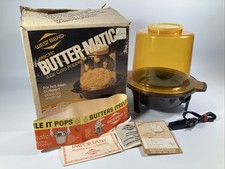 Máquina de pipoca elétrica vintage West Bend Butter-Matic 4 qt 25467 testada comprar usado  Enviando para Brazil