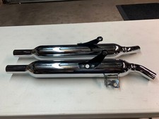 Escape cromado Triumph Bonneville T100 fabricante de equipamento original comprar usado  Enviando para Brazil