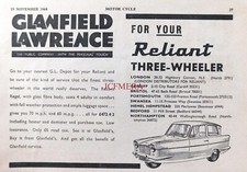 Reliant saloon 1964 for sale  SIDCUP