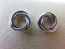 Gold stud earrings for sale  SALFORD