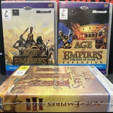 Age Of Empires Age Of Empires The Rise Of Rome & Age Of Empires 3 The War Chiefs comprar usado  Enviando para Brazil