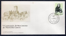 Igreja Martin Luther Reformador Religião 1983 Brasil FDC, usado comprar usado  Enviando para Brazil