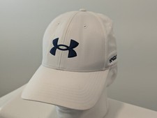 Chapéu de golfe Under Armour branco/marinho UA Golf96 ajustável masculino ajuste clássico comprar usado  Enviando para Brazil